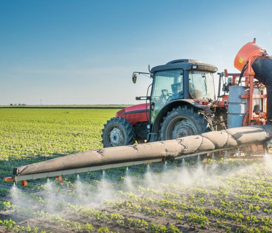 Spraying pest management rural